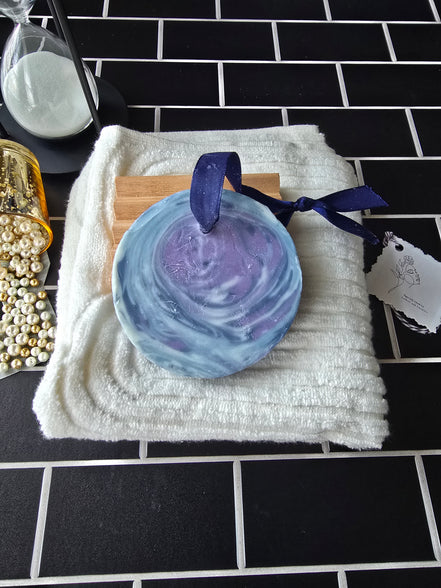 Peppermint Soap on a string